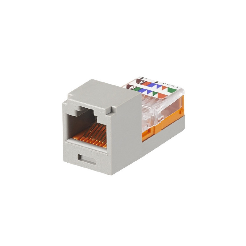 UTP MiniJack RJ45 cat .5 - šedý