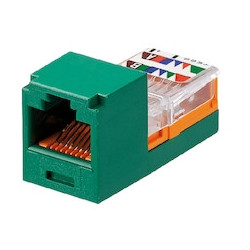 UTP MiniJack RJ45 cat .5 - zelený