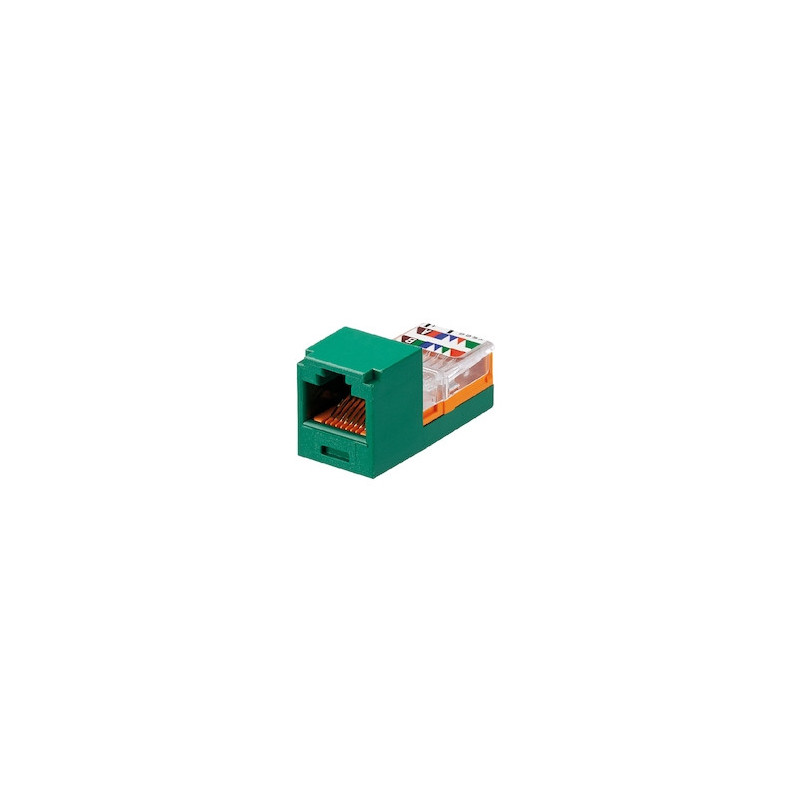 UTP MiniJack RJ45 cat .5 - zelený