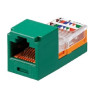 UTP MiniJack RJ45 cat .5 - zelený
