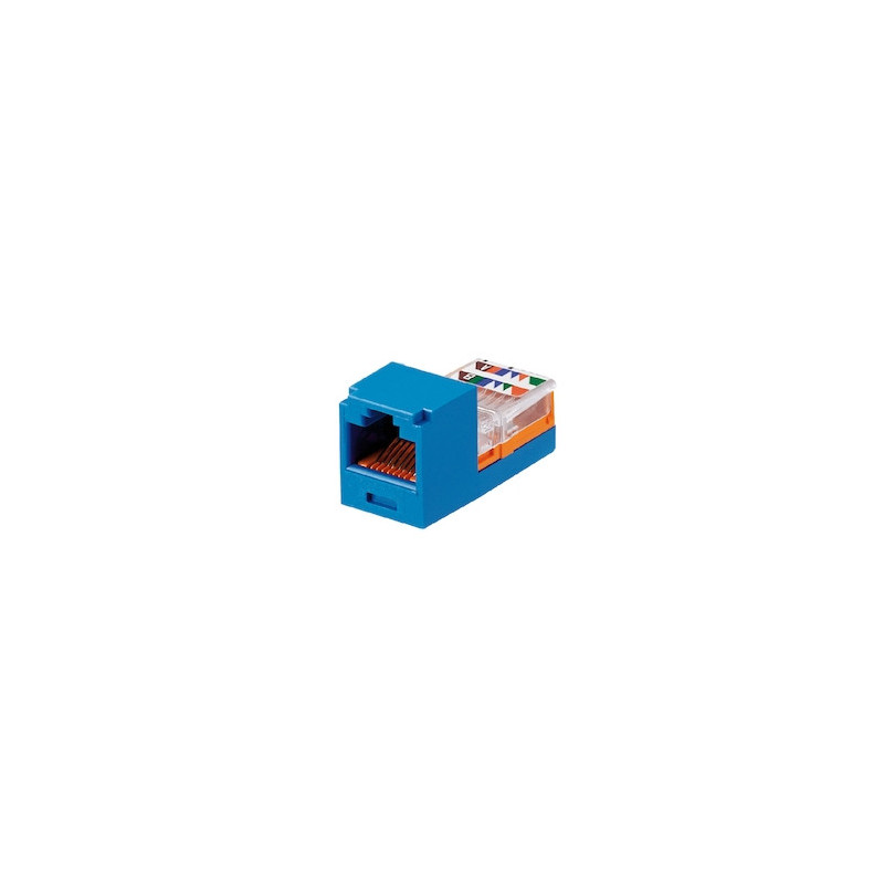UTP MiniJack RJ45 cat .5 - modrý