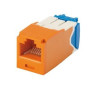 UTP TGJack Cat.6A 10GE - oranžový