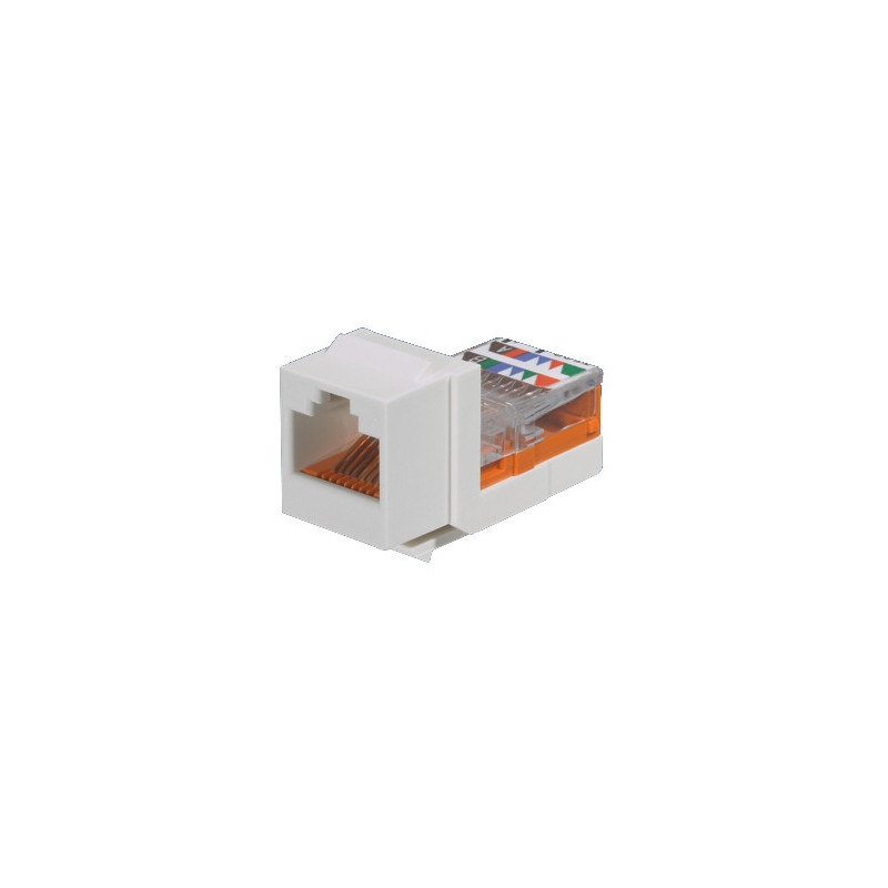 NetKey Cat. 5e UTP Jack Module- bílý NetKey Cat. 5e UTP Jack Module- bílý