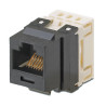 UTP NetKey Keystone Jack RJ45, cat.6 - černý