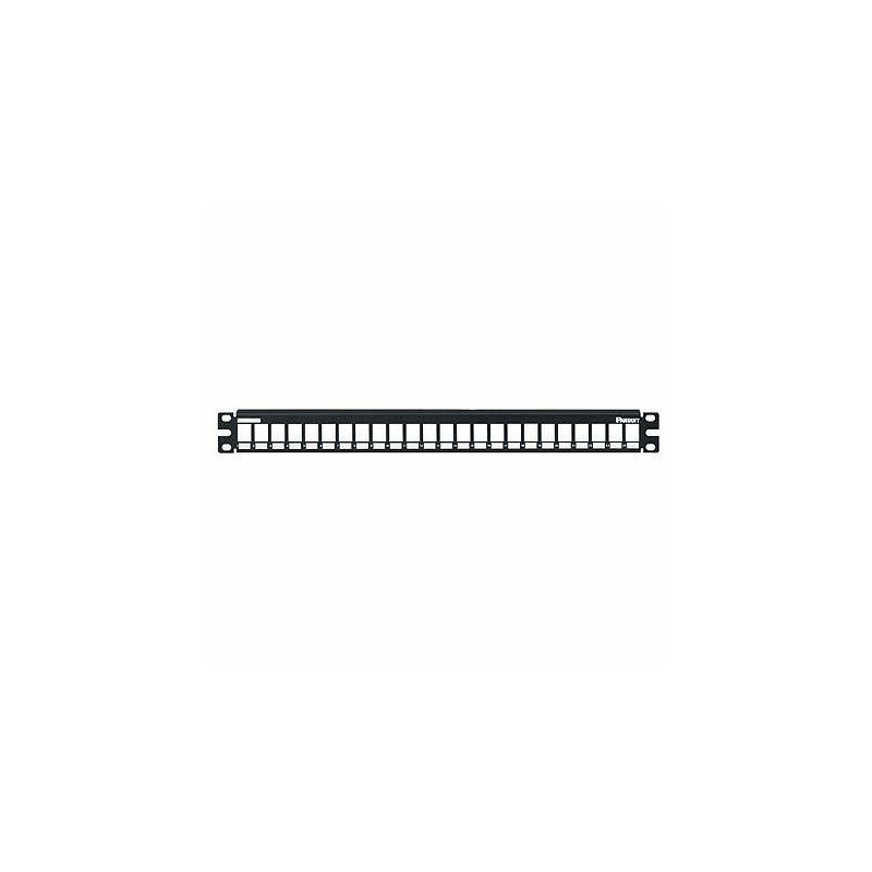 Patch panel 1U pro 24 modulů Netkey