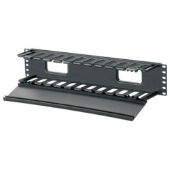Horizontální Wire management panel 2U - jednostranný