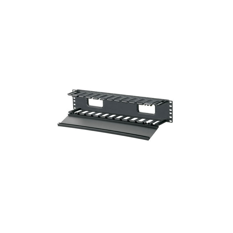Horizontální Wire management panel 2U - jednostranný