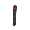 PŘEPĚŤOVÁ OCHRANA ARMAC MULTI M6 10M 6X FRENCH OUTLETS BLACK