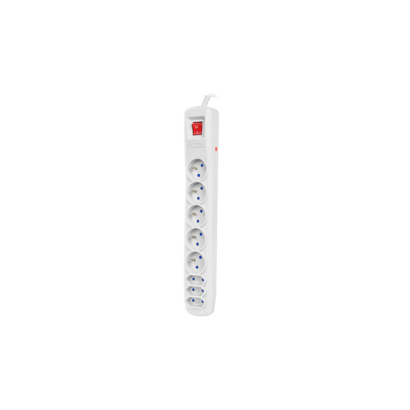 PŘEPĚŤOVÁ OCHRANA ARMAC R8 5M 5X FRENCH OUTLETS 3X EUROPLUG OUTLETS GREY PŘEPĚŤOVÁ OCHRANA ARMAC R8 5M 5X FRENCH OUTLETS 3X EUROPLUG OUTLETS GREY