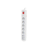 PŘEPĚŤOVÁ OCHRANA ARMAC R8 5M 5X FRENCH OUTLETS 3X EUROPLUG OUTLETS GREY