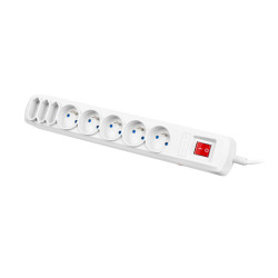 PŘEPĚŤOVÁ OCHRANA ARMAC R8 5M 5X FRENCH OUTLETS 3X EUROPLUG OUTLETS GREY