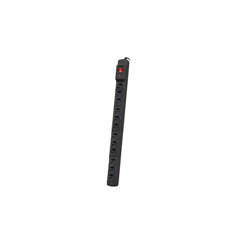 PŘEPĚŤOVÁ OCHRANA ARMAC MULTI M12 RACK 19" 5M 12X FRENCH OUTLETS BLACK PŘEPĚŤOVÁ OCHRANA ARMAC MULTI M12 RACK 19" 5M 12X FRENCH OUTLETS BLACK