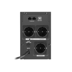 UPS ARMAC OFFICE O/1000F/LCD LINE-INTERACTIVE 1000VA 3X SCHUKO OUTLETS USB-B LCD METAL CASE