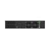 UPS RACK ARMAC R/2000I/PF1/DF ON-LINE 2000VA 8X IEC C13 OUTLETS USB-B LCD METAL CASE DUST-FREE