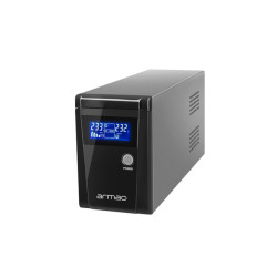 UPS ARMAC OFFICE O/850E/LCD LINE-INTERACTIVE 850VA 2X FRENCH OUTLETS USB-B LCD METAL CASE