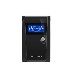 UPS ARMAC OFFICE O/850E/LCD LINE-INTERACTIVE 850VA 2X FRENCH OUTLETS USB-B LCD METAL CASE