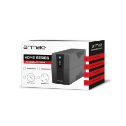 UPS ARMAC HOME H/650F/LED/V2 LINE-INTERACTIVE 650VA 2X SCHUKO OUTLETS USB-B LED