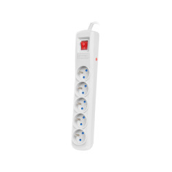 PŘEPĚŤOVÁ OCHRANA ARMAC R5 3M 5X FRENCH OUTLETS STRAIGHT INPUT PLUG GREY