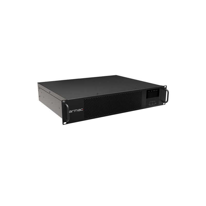 UPS RACK ARMAC R/1000I/PF1/DF ON-LINE 1000VA 8X IEC C13 OUTLETS USB-B LCD METAL CASE DUST-FREE