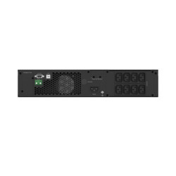 UPS RACK ARMAC R/1000I/PF1/DF ON-LINE 1000VA 8X IEC C13 OUTLETS USB-B LCD METAL CASE DUST-FREE