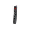 PŘEPĚŤOVÁ OCHRANA ARMAC R5 1.5M 5X FRENCH OUTLETS 10A BLACK