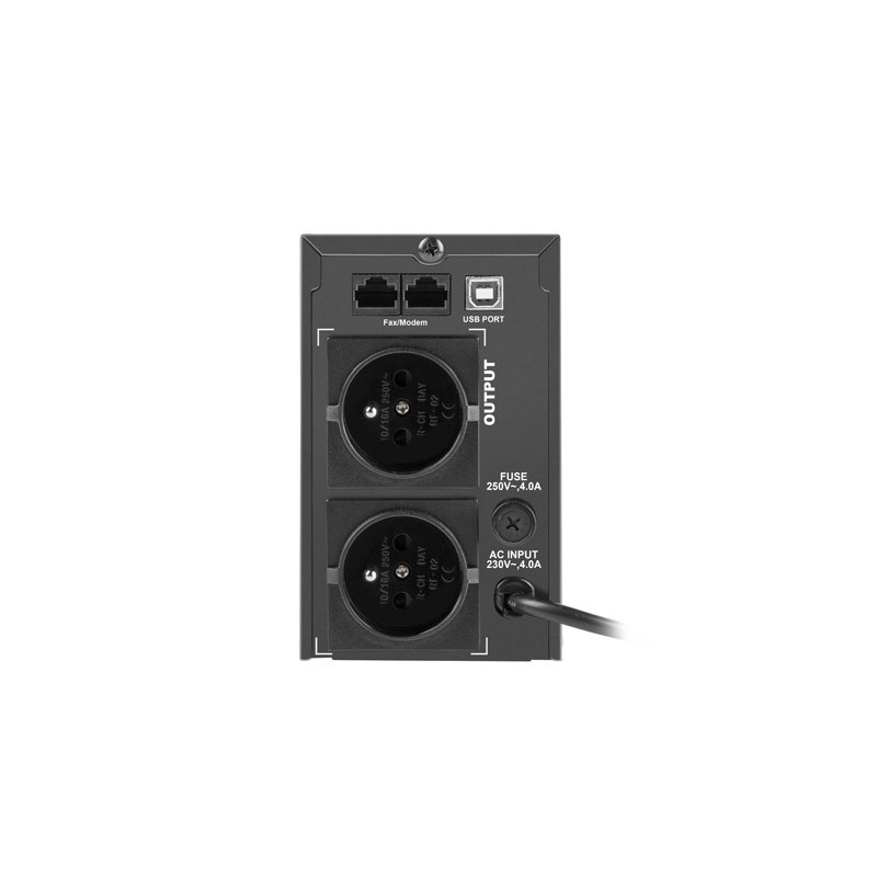 UPS ARMAC OFFICE O/650E/LCD LINE-INTERACTIVE 650VA 2X FRENCH OUTLETS USB-B LCD METAL CASE