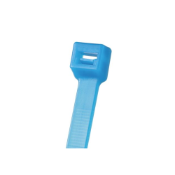Pan-Ty® PLT2I-C76 Cable Tie, Aqua, Tefzel, UV, High Heat, 8"L, 100 kusů