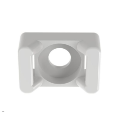 TM3S25-C Cable Tie Mount, Natural, PA 6.6, 1/4", 100 kusů