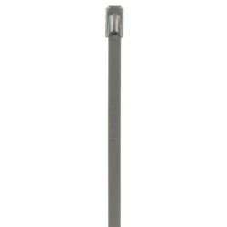 Pan-Steel® MLT2S-CP Cable Tie, SS 304, Standard, 2" Dia., 100 kusů