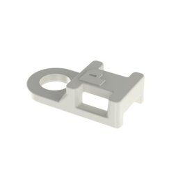 TA1S8-C Tie Anchor Mount, Natural, PA 6.6, 100 kusů