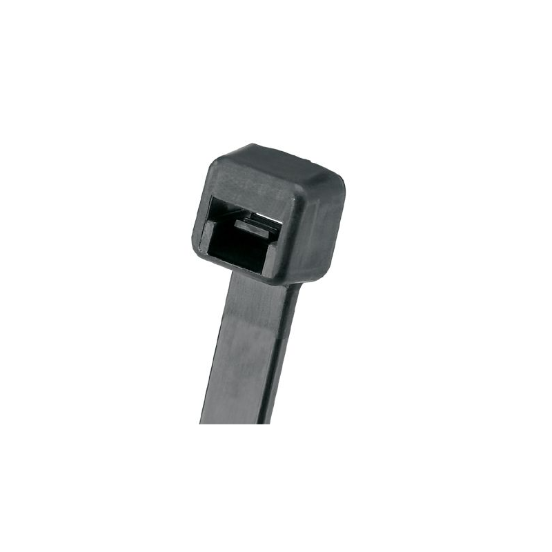 Pan-Ty® PLT2S-C0 Cable Tie, Black, UV PA6.6, 100 kusů Pan-Ty® PLT2S-C0 Cable Tie, Black, UV PA6.6, 100 kusů