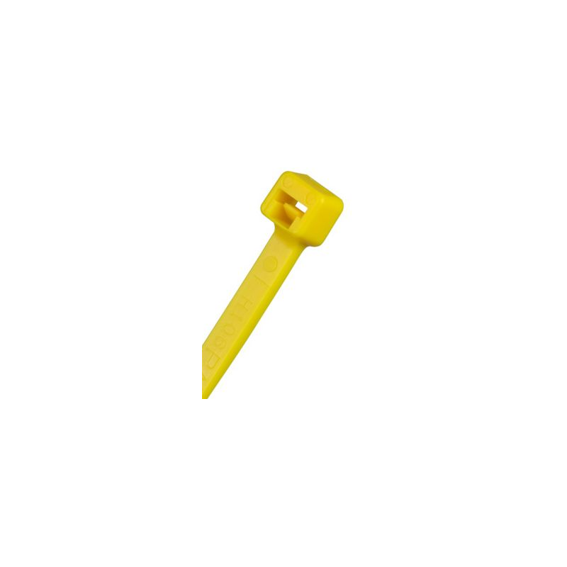 Pan-Ty® PLT2S-C4Y Cable Tie, Yellow, PA6.6, 7.4"L, 100 kusů Pan-Ty® PLT2S-C4Y Cable Tie, Yellow, PA6.6, 7.4"L, 100 kusů
