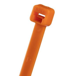 Pan-Ty® PLT2S-C3 Cable Tie, Orange, PA6.6, 100 kusů