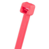Pan-Ty® PLT2S-C59 Cable Tie, Fluor Pink, PA6.6, 7.4"L, 100 kusů
