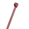 Pan-Ty® PLT3S-C702Y Cable Tie, Maroon, HALAR, Heat and UV, 11.6"L, 100 kusů