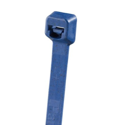Pan-Ty® PLT4S-C186 Cable Tie, Dark Blue, Met Det Polypropylene, 100 kusů