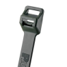 Pan-Ty® PLT12EH-C0 Cable Tie, Black, UV PA6.6, 40.1"L, 100 kusů