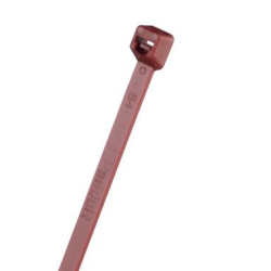 Pan-Ty® PLT2S-C702Y Cable Tie, Maroon, HALAR, Heat and UV, 7.4"L, 100 kusů