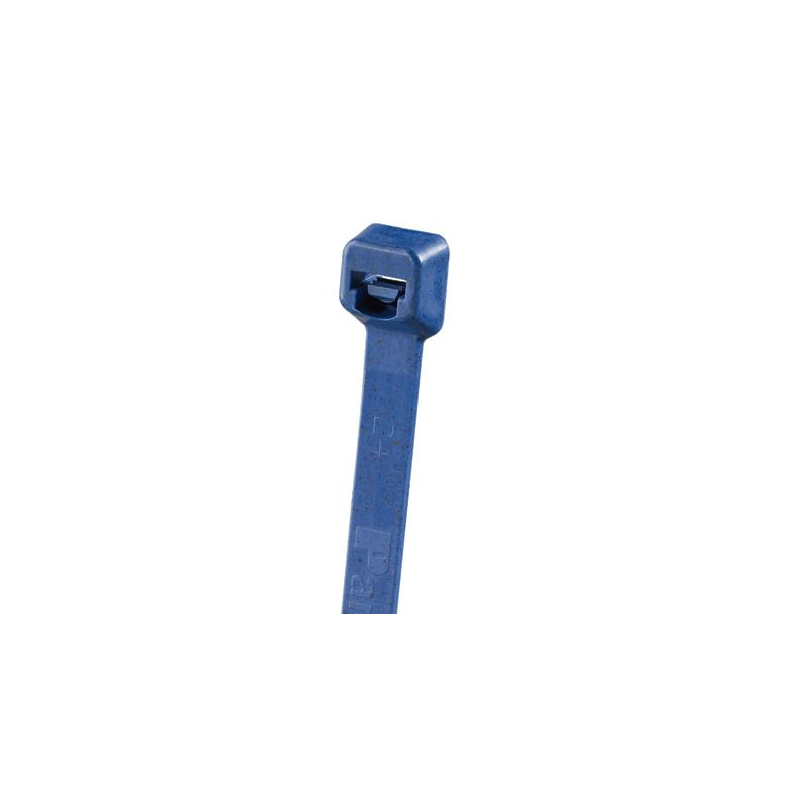 Pan-Ty® PLT2I-C186 Cable Tie, Dark Blue, Met Det Polypropylene, 8"L, 100 kusů Pan-Ty® PLT2I-C186 Cable Tie, Dark Blue, Met Det Polypropylene, 8"L, 100 kusů