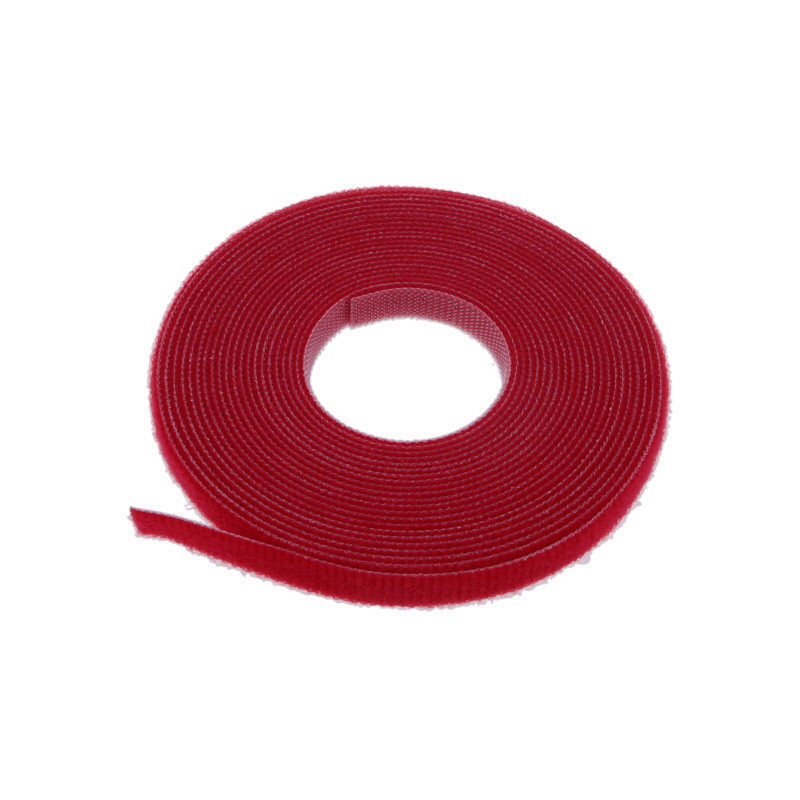 Tak-Ty® Hook Loop Cable Tie Roll, červená Tak-Ty® Hook Loop Cable Tie Roll, červená