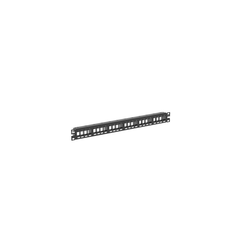 NetKey® Flush Mount Modular Patch Panel, 24 portů NetKey® Flush Mount Modular Patch Panel, 24 portů