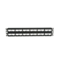 Mini-Com® Modular Patch Panel with Faceplate, 48 portů