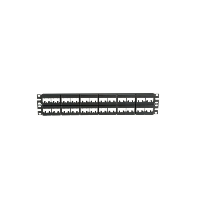 Mini-Com® Modular Patch Panel with Faceplate, 48 portů Mini-Com® Modular Patch Panel with Faceplate, 48 portů