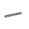 Mini-Com® Modular Patch Panel with Faceplate, 24 portů