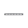 Mini-Com® All Metal Shielded Modular Patch Panel, 24 portů