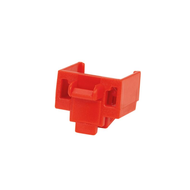 RJ45 Blockout Device, červená, 100 kusů