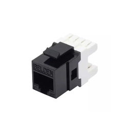 Cat5e Modular Jack KeyConnect Style - RJ45 - Black
