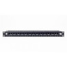 WN 24-port Universal UTP/STP panel,1U, Empty