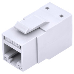 REV Connect - UTP Keystone Jack RJ45, cat.6A -bílý