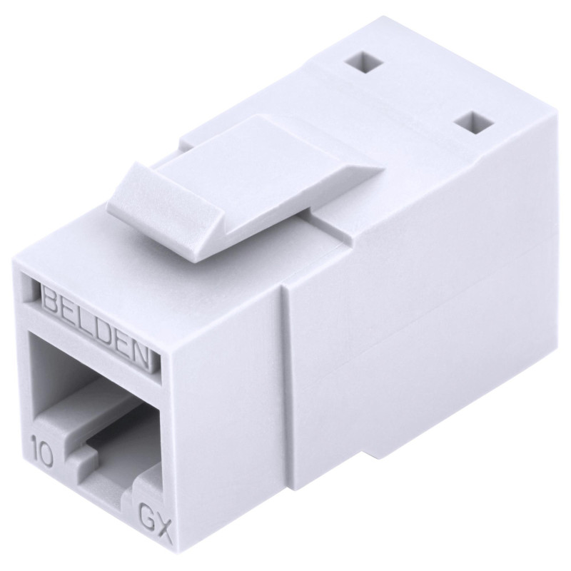 REV Connect - UTP Keystone Jack RJ45, cat.6A -bílý